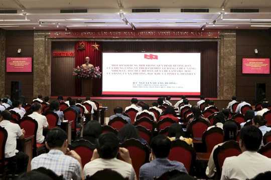Sáng nay 14-6, khai mạc hội nghị tập huấn toàn quốc vận hành hệ thống chính trị cấp xã mới