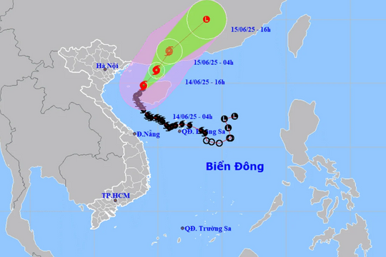 Tin bão mới nhất: Bão số 1 giật cấp 13, cách đảo Bạch Long Vĩ khoảng 150km; ven biển Quảng Ninh, Hải Phòng gió giật cấp 6