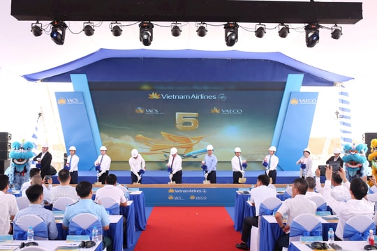 Vietnam Airlines khởi công hai dự án hạ tầng quy mô gần 1.800 tỷ đồng tại sân bay Long Thành