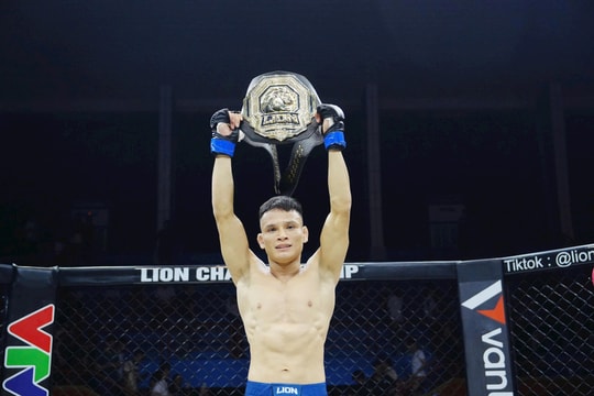 LION Championship 23: Lê Văn Tuần trở thành tân vương hạng cân 56kg