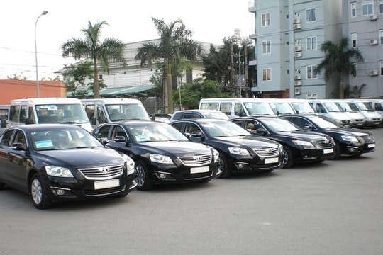 Mỗi xã có tối đa 2 xe ô tô phục vụ công tác chung