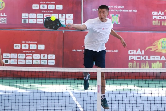 Những trận cầu đẹp tại Giải Pickleball Đài Hà Nội 2025