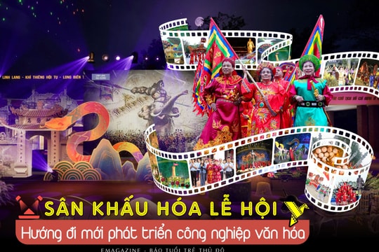 Sân khấu hóa lễ hội - Hướng đi mới phát triển công nghiệp văn hóa Bài 1: Sân khấu bán thực cảnh - trải nghiệm mới cho lễ hội