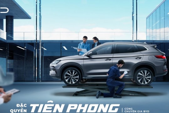 BYD triển khai chương trình Đặc quyền tiên phong cùng chuyên gia BYD