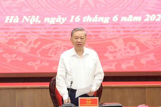 Tổng Bí thư Tô Lâm: Hà Nội phải bứt phá, đi đầu, dẫn dắt phát triển cả nước