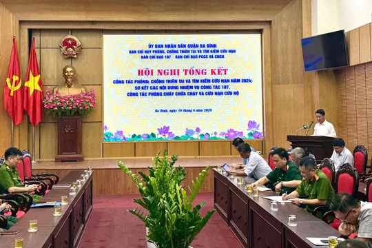 Quận Ba Đình: Không chủ quan với thiên tai khi sắp xếp phường