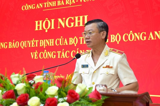 Thiếu tướng Vũ Như Hà làm Giám đốc Công an tỉnh Tây Ninh