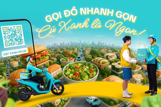 Chính thức ra mắt dịch vụ giao đồ ăn Xanh SM Ngon