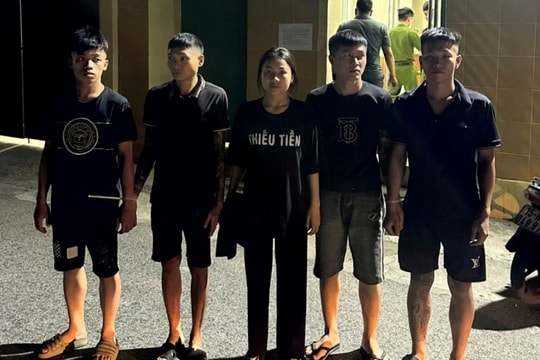 Hải Phòng: Tạm giữ 5 đối tượng điều khiển mô tô náo loạn đường phố