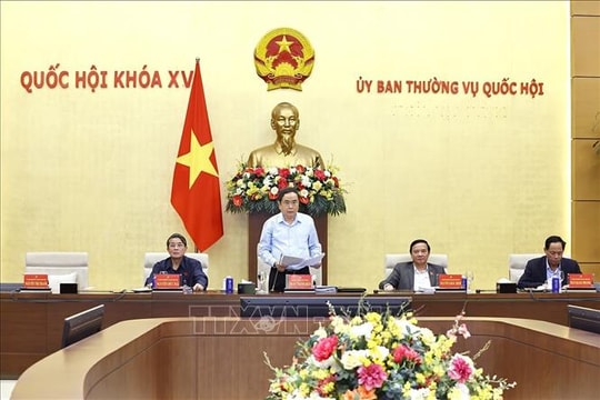 Chủ tịch Quốc hội Trần Thanh Mẫn chủ trì phiên họp về công tác nhân sự