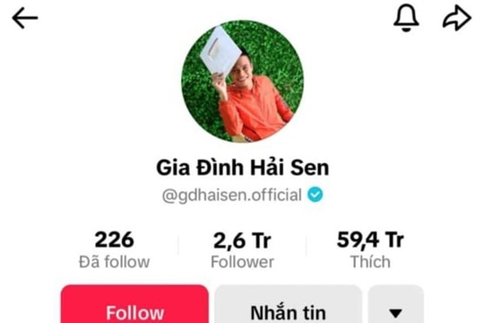 Bắt giữ Lê Văn Hải - chủ kênh TikTok "Gia đình Hải Sen"