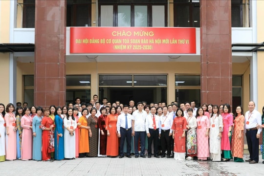 Đại hội Đảng bộ cơ quan Tòa soạn Báo Hànộimới: Khẳng định vị thế cơ quan báo chí đa phương tiện chủ lực của Thủ đô và đất nước