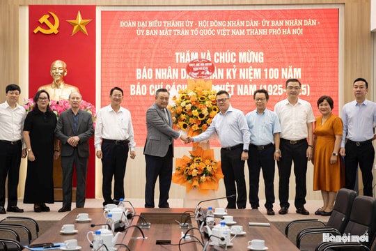 Báo Nhân Dân góp phần tạo đồng thuận, niềm tin của nhân dân vào sự phát triển của Thủ đô