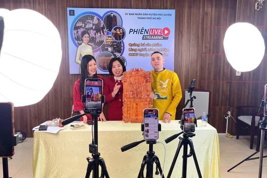 Phú Xuyên: Doanh thu thương mại điện tử 5 tháng đầu năm 2025 đạt hơn 4.000 tỷ đồng
