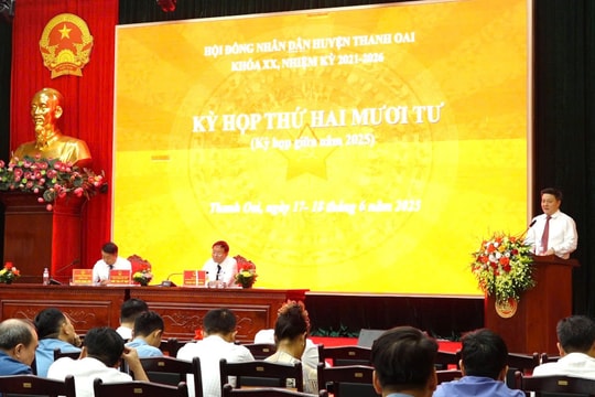 Thanh Oai: 6 tháng năm 2025 thu ngân sách hơn 1.646 tỷ đồng