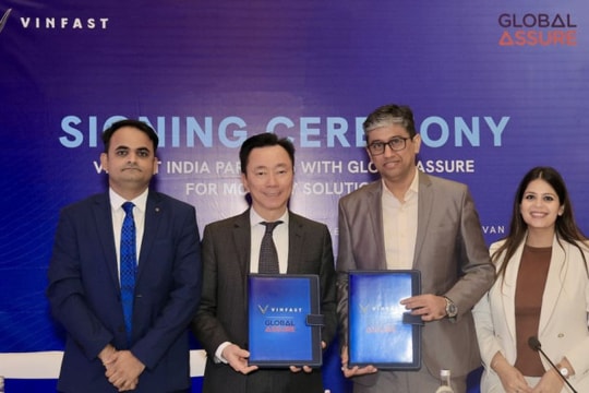 VinFast hợp tác Global Assure, mở rộng mạng lưới dịch vụ tại Ấn Độ