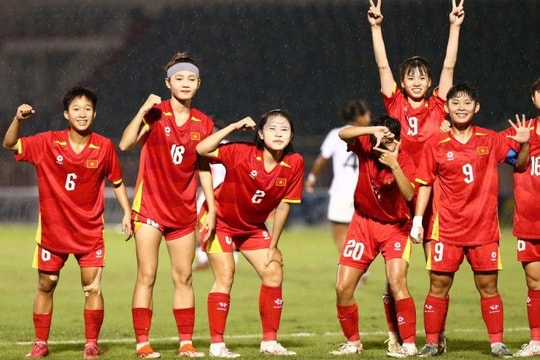 Thắng đậm Indonesia 4-0, U19 nữ Việt Nam tái ngộ Thái Lan trong trận chung kết Đông Nam Á