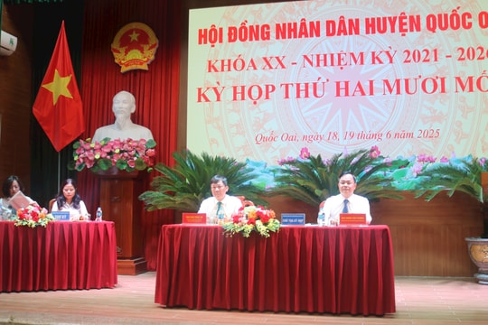 Huyện Quốc Oai thông qua nhiều nội dung quan trọng tại kỳ họp HĐND cuối cùng