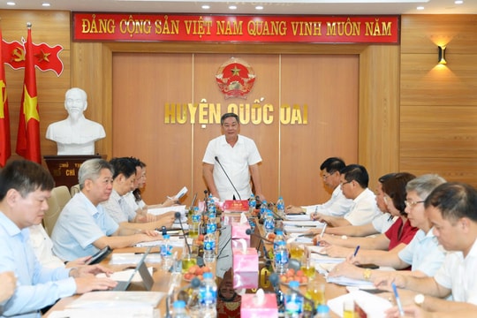 Quốc Oai sẵn sàng vận hành thử nghiệm chính quyền 2 cấp từ ngày 20-6