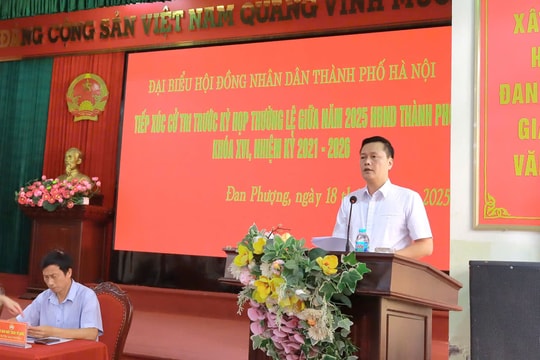 Cử tri huyện Đan Phượng kiến nghị về quyền lợi người dân khi thu hồi đất