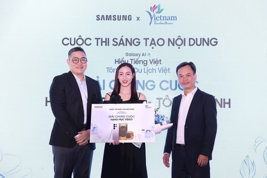 Trao giải cuộc thi “Galaxy AI hiểu tiếng Việt, tôn vinh du lịch Việt”