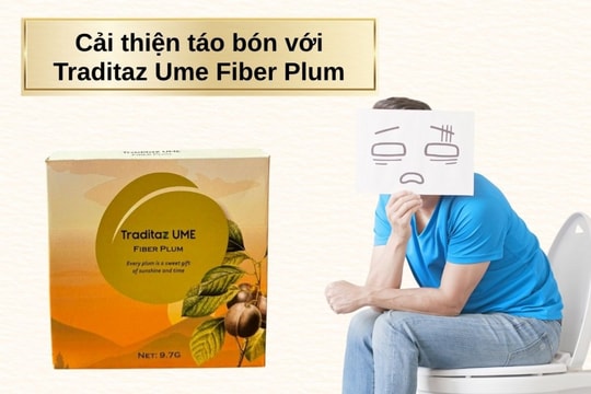 Quả mơ Traditaz Ume Fiber Plum: Bí quyết nhẹ bụng, hỗ trợ giảm táo bón tự nhiên