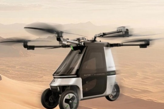 Mô tô bay Skyrider X6 chính thức mở bán: Giá khoảng 1,8 tỷ VNĐ