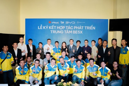 BYD hợp tác cùng Be ưu đãi đặc biệt cho tài xế công nghệ