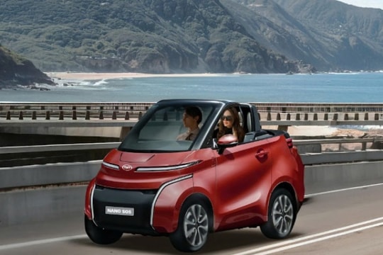 TMT Motors giới thiệu mẫu xe điện 2 cửa Nano S05