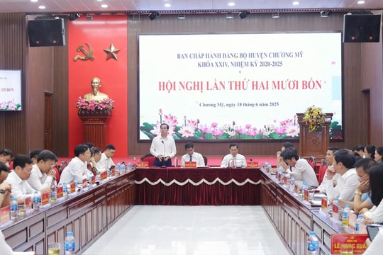 Chương Mỹ không để gián đoạn công việc