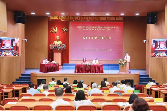HĐND quận Thanh Xuân sẵn sàng cho mô hình chính quyền 2 cấp