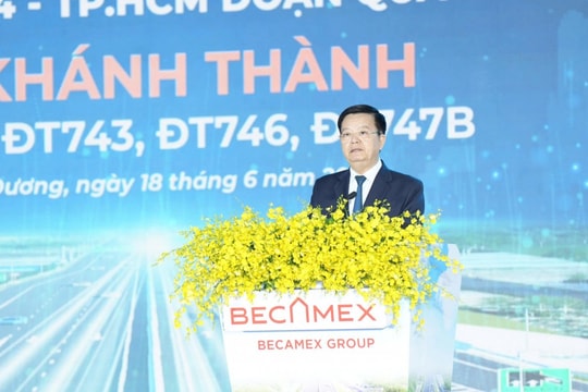 Khởi công dự án Vành đai 4, đoạn qua tỉnh Bình Dương