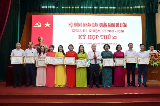 Nam Từ Liêm: Thu ngân sách nhà nước 6 tháng đạt 9.598 tỷ đồng
