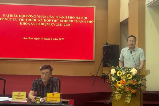 Cử tri Sóc Sơn kiến nghị đường giao thông chật hẹp thường xuyên xảy ra tai nạn