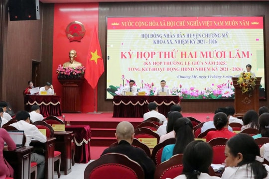 HĐND huyện Chương Mỹ: Chủ động, hiệu quả, sát thực tiễn, hoàn thành sứ mệnh