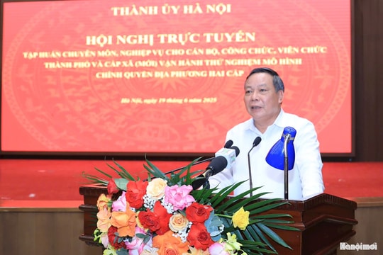 Phó Bí thư Thường trực Thành ủy Hà Nội Nguyễn Văn Phong: Không thể tiếp cận vấn đề mới bằng tư duy và cách làm cũ