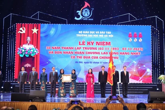 Trường Đại học Mở Hà Nội Tiên phong phát triển giáo dục mở và kiến tạo xã hội học tập