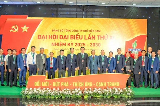 Đại hội Đại biểu Đảng bộ PV GAS lần thứ XI nhiệm kỳ 2025 - 2030: Tiếp tục giữ vai trò tiên phong trong ngành năng lượng khí Việt Nam