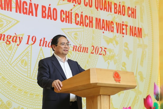 Thủ tướng Chính phủ Phạm Minh Chính: Những người làm báo tiếp tục phát huy truyền thống trăm năm, bản lĩnh, "tâm sáng - lòng trong - bút sắc"
