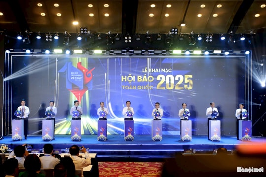 Hình ảnh khai mạc Hội báo toàn quốc năm 2025