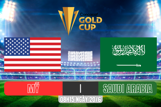 Nhận định trận đấu Mỹ vs Saudi Arabia: Cuộc chiến giành ngôi đầu bảng D Gold Cup