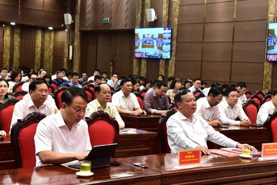 Thành ủy Hà Nội tập huấn vận hành thử nghiệm chính quyền địa phương 2 cấp