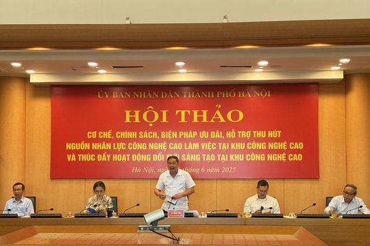 Đột phá về nhân lực công nghệ cao và đổi mới sáng tạo để Hà Nội "hóa rồng"
