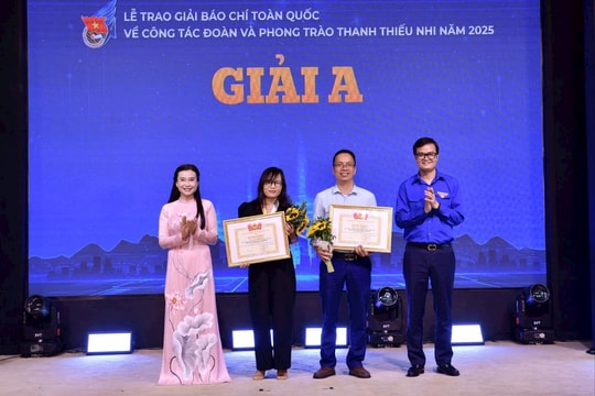 406 tác phẩm tham dự Giải báo chí toàn quốc về công tác Đoàn năm 2025