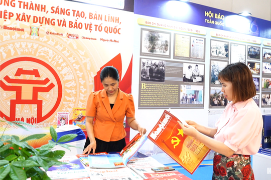 Ấn tượng những gian trưng bày tại Hội Báo toàn quốc năm 2025