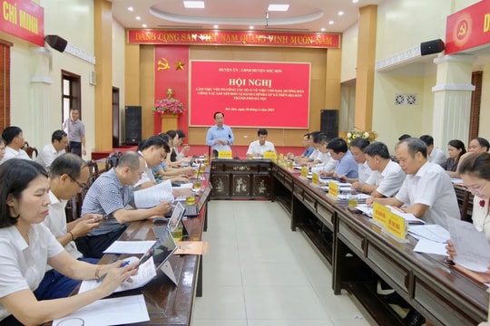 Huyện Sóc Sơn vận hành thông suốt chính quyền địa phương hai cấp