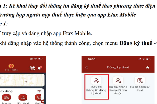 Ba cách cá nhân cập nhật, thay đổi thông tin đăng ký thuế trước ngày 1-7