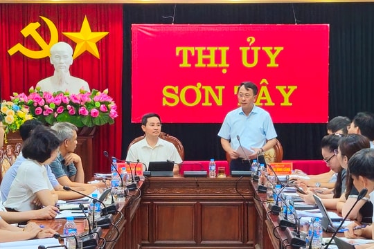 Sơn Tây bảo đảm bộ máy chính quyền cấp xã, phường mới vận hành, đáp ứng nhiệm vụ chính trị được giao