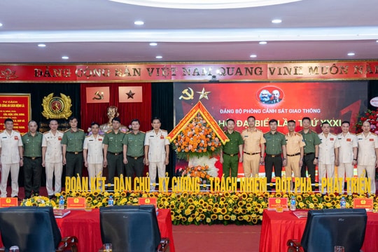 Đại tá Trần Đình Nghĩa tiếp tục giữ chức Bí thư Đảng ủy Phòng Cảnh sát giao thông