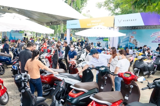 VinFast đổi xe xăng lấy xe máy điện trong 2 ngày 21, 22-6